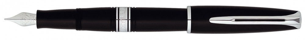 Waterman CHARLESTON BLACK ezüst klipsz Töltőtoll
