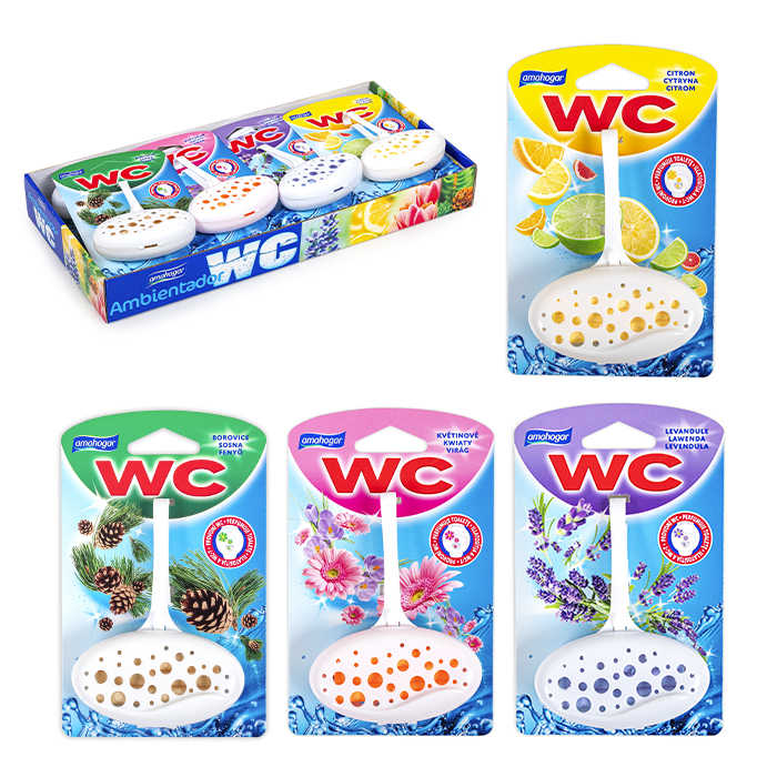 WC Illatosító - Frissítő Illatokkal, Fehér
