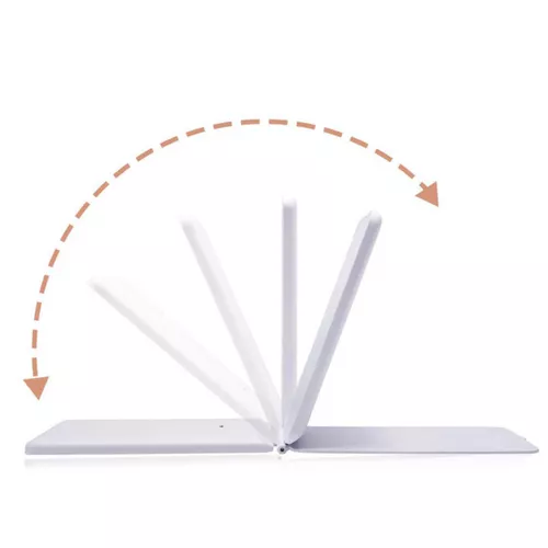 Asztali ledes kozmetikai tükör, érintőgombos, összecsukható sminktükör, hideg, normál, meleg fényű