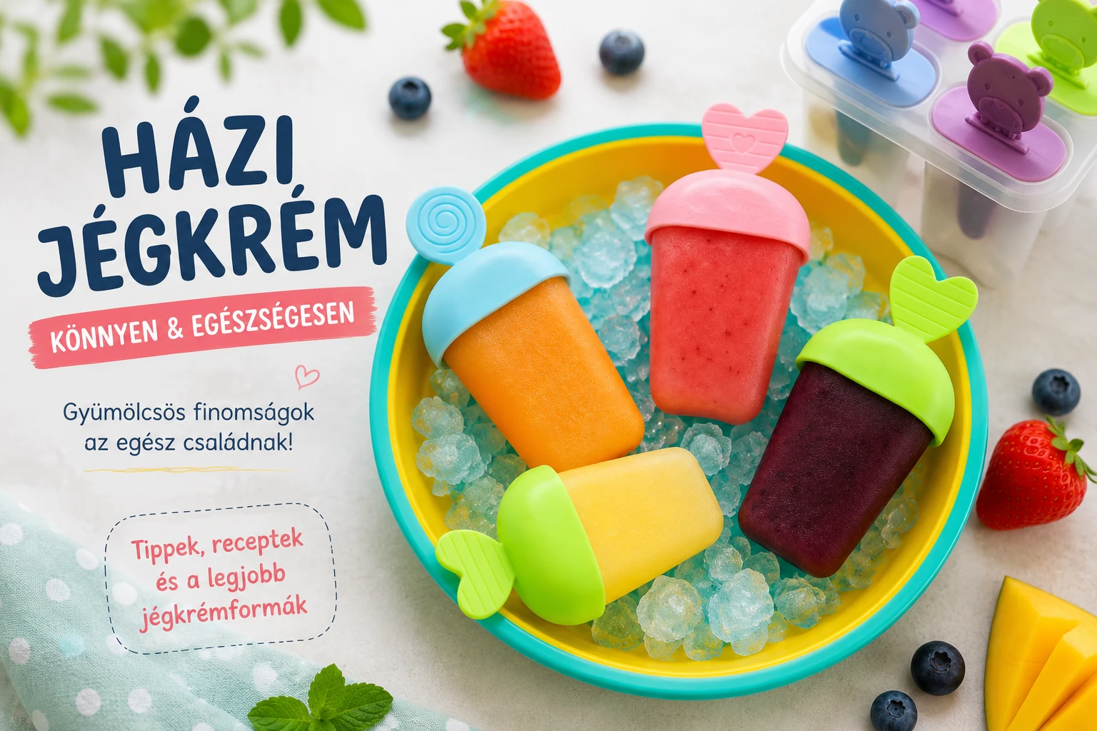 10 egészséges házi jégkrém recept, amit a gyerekek is imádni fognak